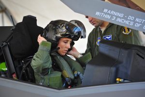 First female F-35 pilot begins training