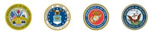 Armed services seals