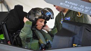 First female F-35 pilot begins training